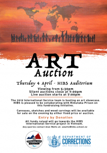 International Service Art Auction Fundraiser